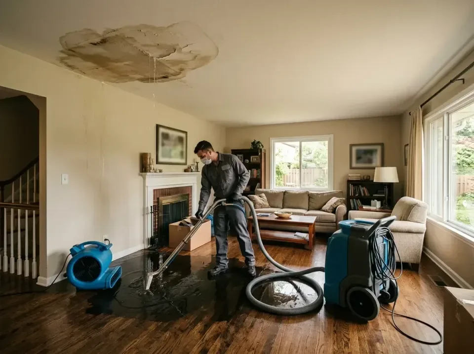 attic-pipe-burst-ceiling-drip-008 — frequently asked questions, Water Damage Restoration & Carpet Care in Shaker Heights, OH